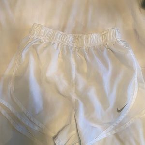 Nike Dri-Fit White Shorts